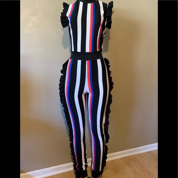 Fashion Nova Pants Jumpsuits Fashion Nova Kayla Size S Blue